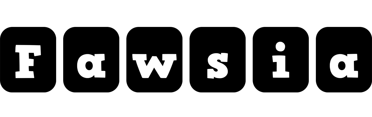 Fawsia box logo