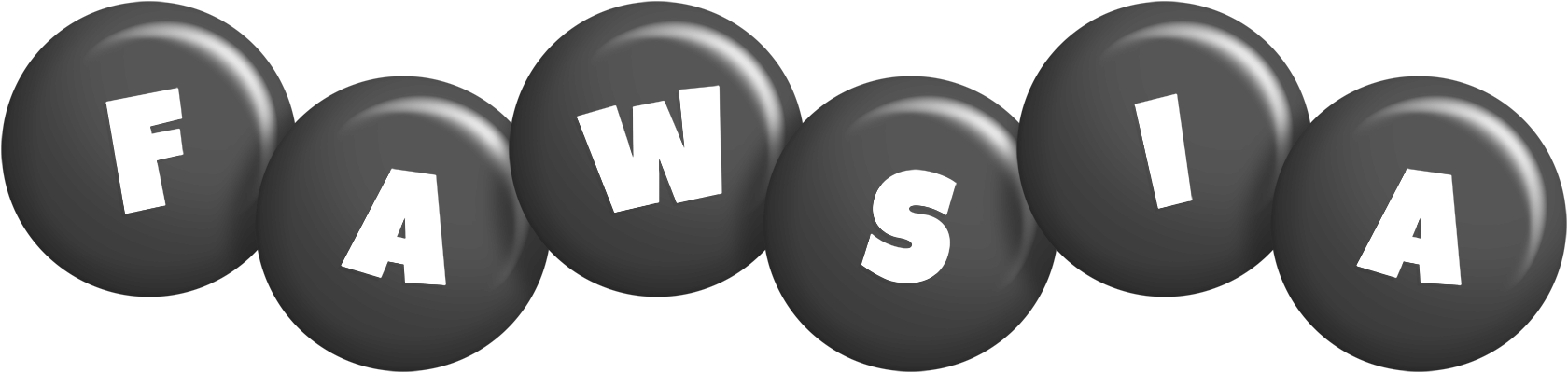 Fawsia candy-black logo