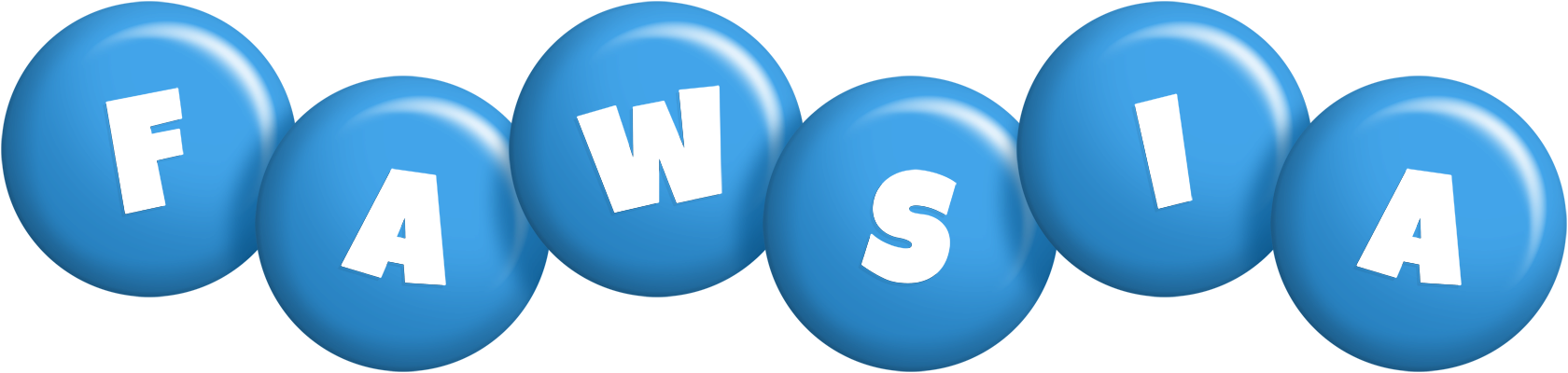 Fawsia candy-blue logo