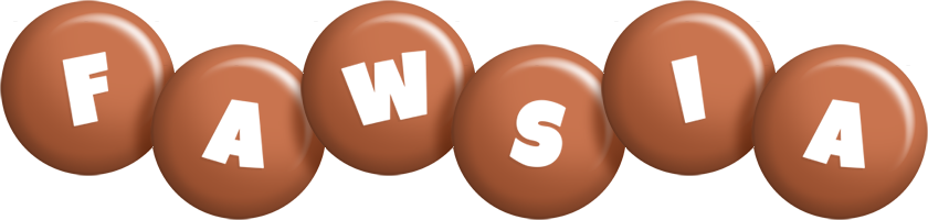 Fawsia candy-brown logo