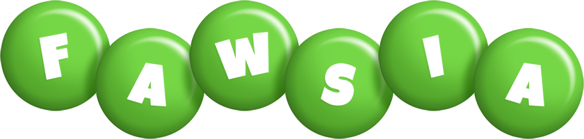 Fawsia candy-green logo