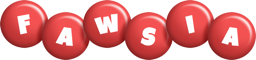 Fawsia candy-red logo