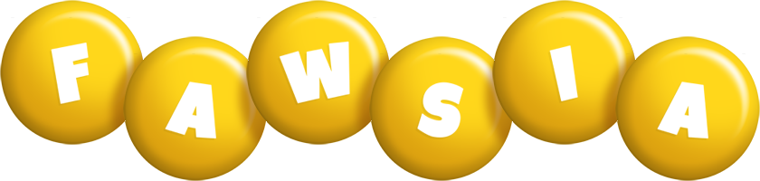 Fawsia candy-yellow logo