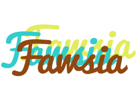 Fawsia cupcake logo