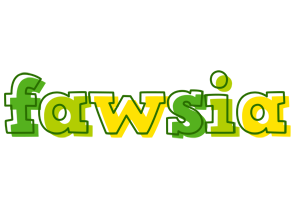 Fawsia juice logo