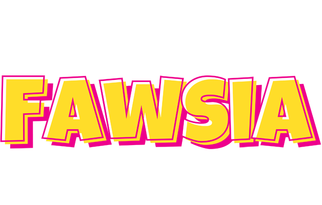 Fawsia kaboom logo