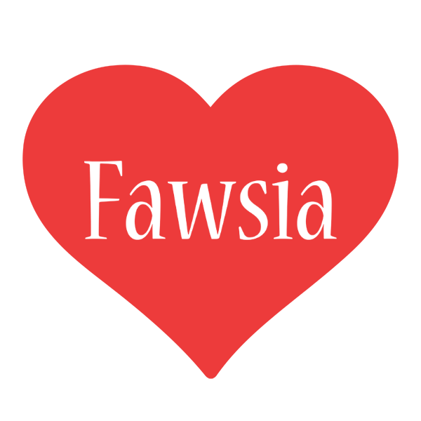 Fawsia love logo