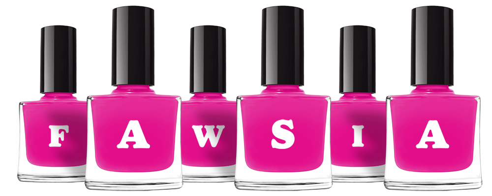 Fawsia nails logo