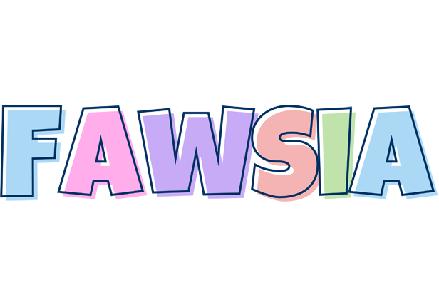 Fawsia pastel logo