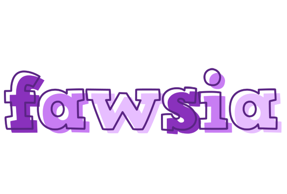 Fawsia sensual logo