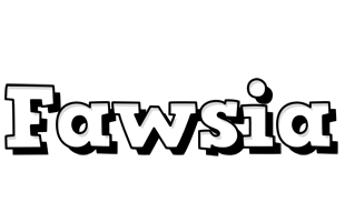 Fawsia snowing logo