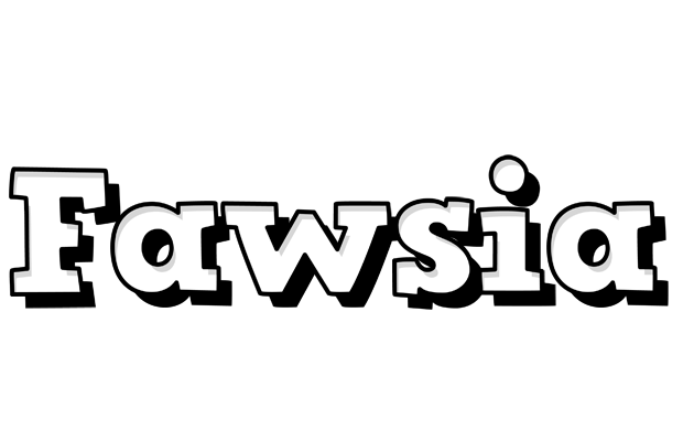 Fawsia snowing logo