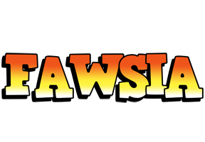 Fawsia sunset logo