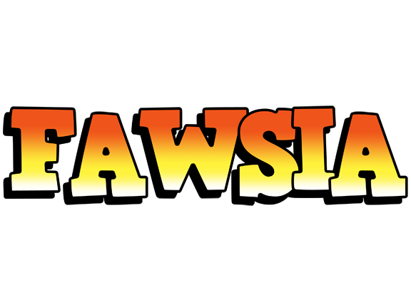 Fawsia sunset logo