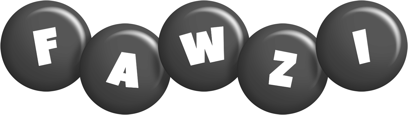 Fawzi candy-black logo