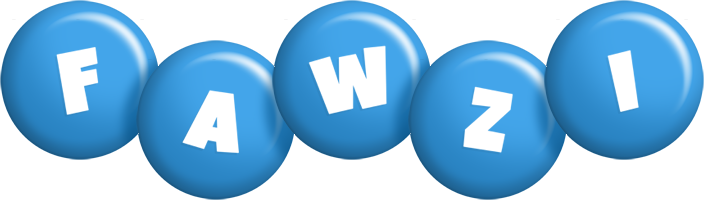 Fawzi candy-blue logo