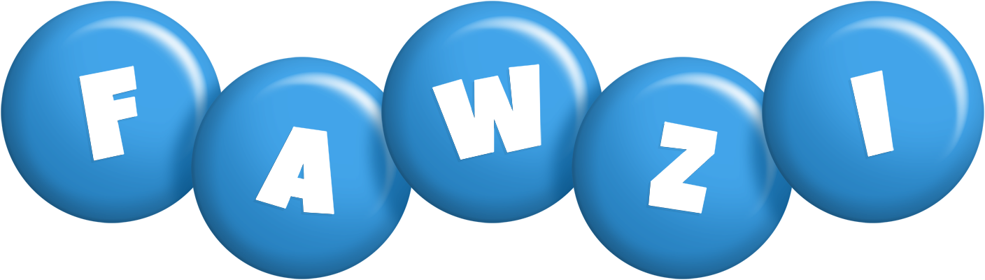Fawzi candy-blue logo