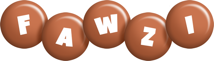Fawzi candy-brown logo