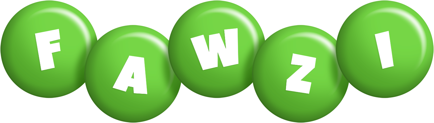 Fawzi candy-green logo