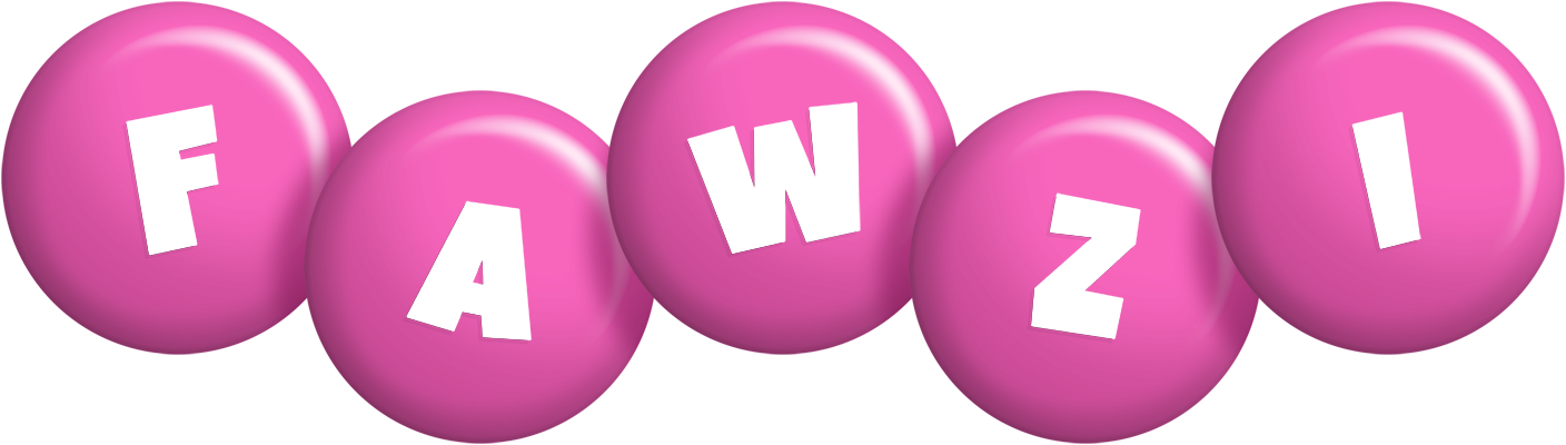Fawzi candy-pink logo