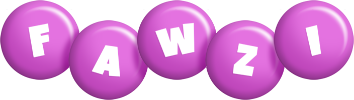 Fawzi candy-purple logo