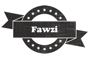 Fawzi grunge logo