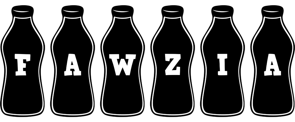 Fawzia bottle logo