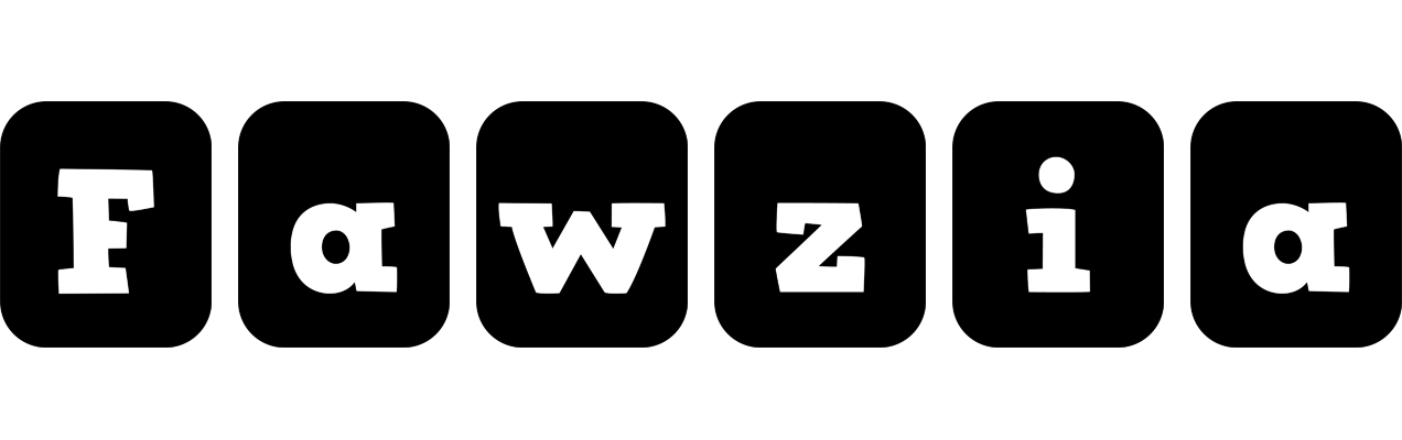 Fawzia box logo