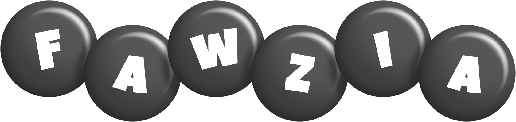 Fawzia candy-black logo