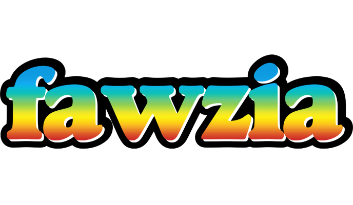 Fawzia color logo