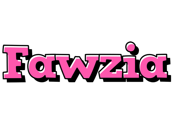 Fawzia girlish logo