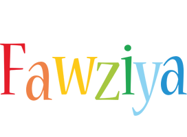 Fawziya birthday logo