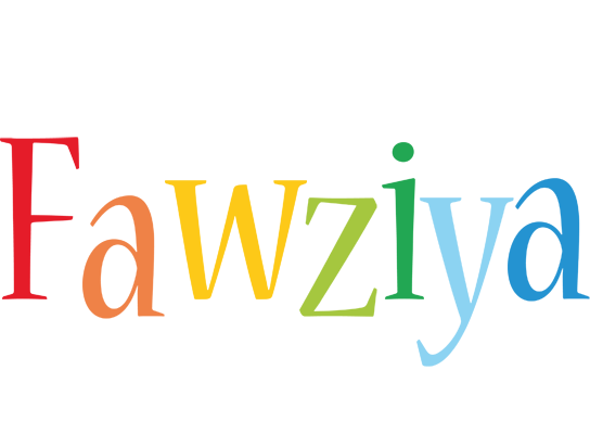 Fawziya birthday logo