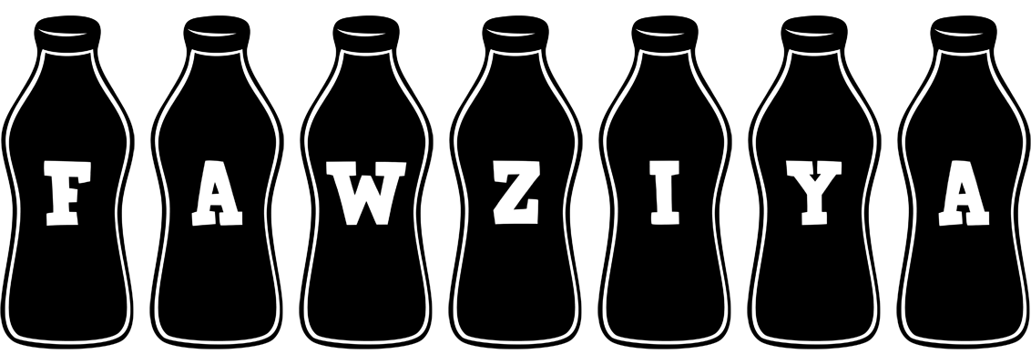 Fawziya bottle logo
