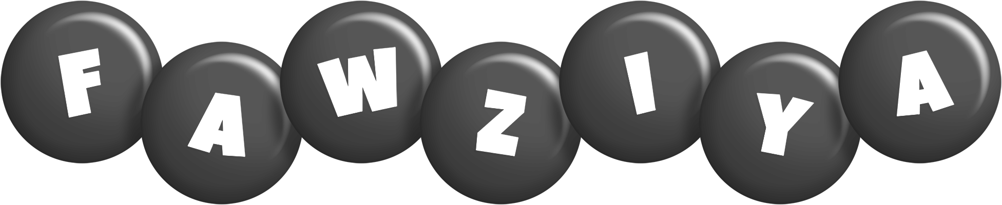 Fawziya candy-black logo