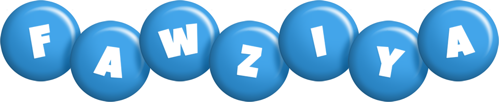 Fawziya candy-blue logo