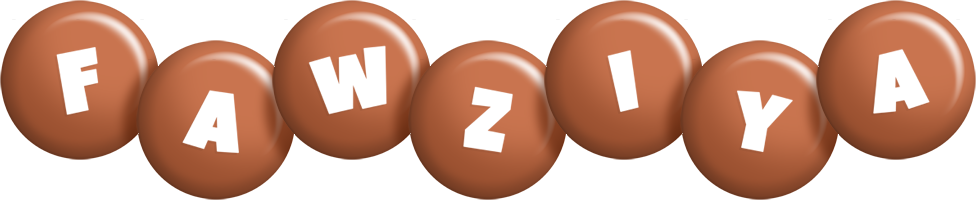 Fawziya candy-brown logo