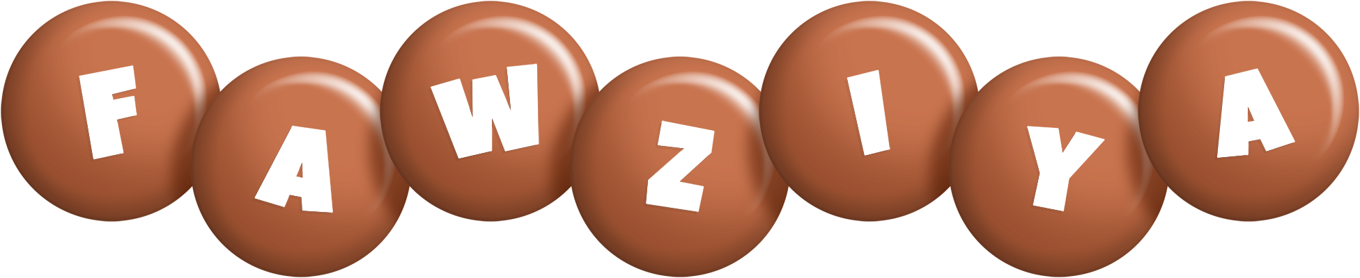Fawziya candy-brown logo