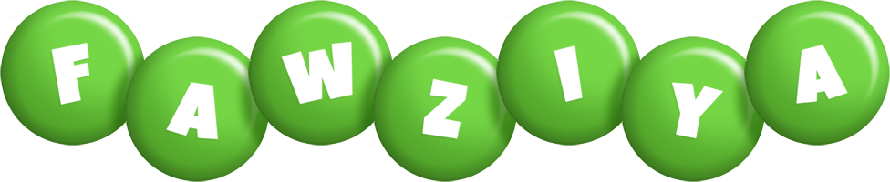 Fawziya candy-green logo