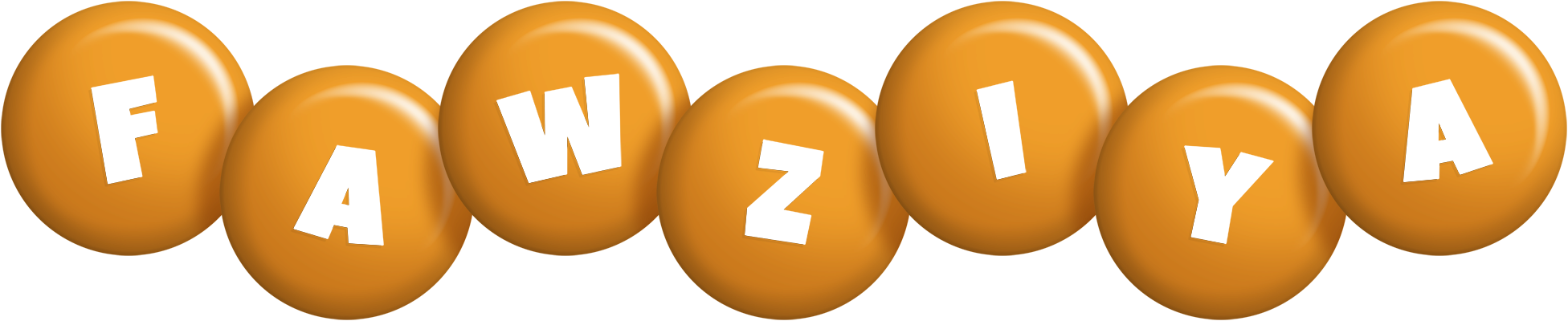 Fawziya candy-orange logo