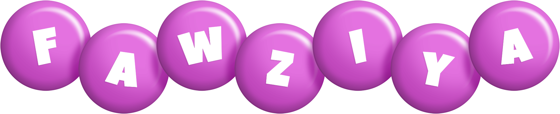 Fawziya candy-purple logo