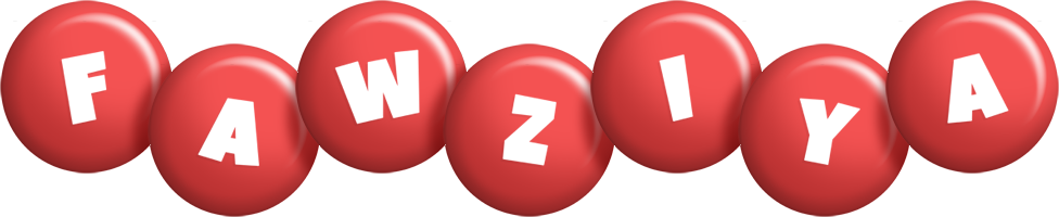 Fawziya candy-red logo