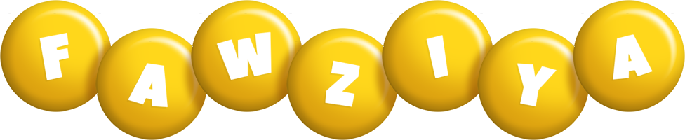 Fawziya candy-yellow logo