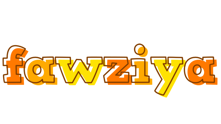 Fawziya desert logo