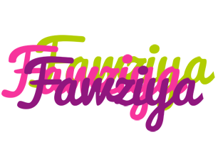 Fawziya flowers logo