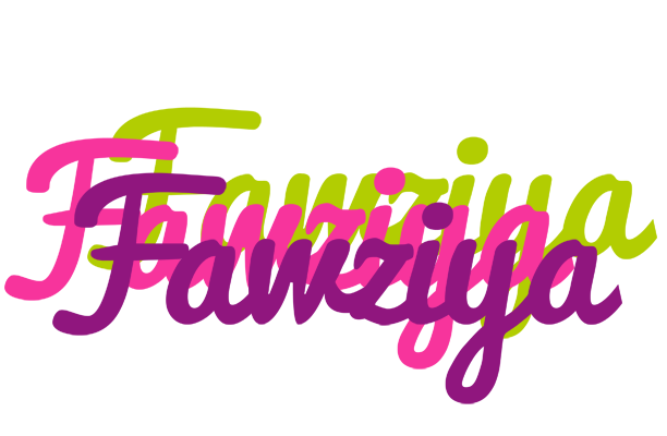 Fawziya flowers logo