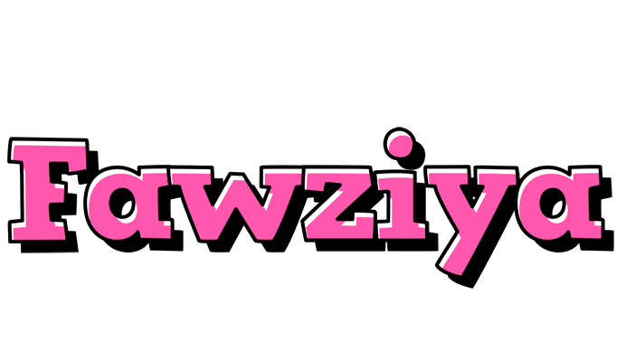 Fawziya girlish logo