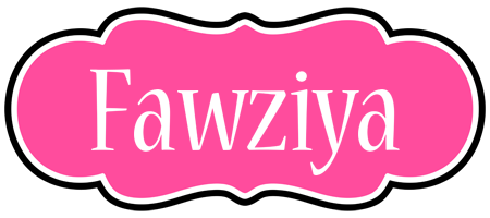 Fawziya invitation logo