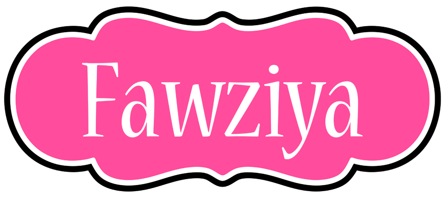 Fawziya invitation logo