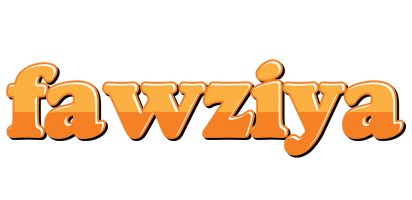 Fawziya orange logo